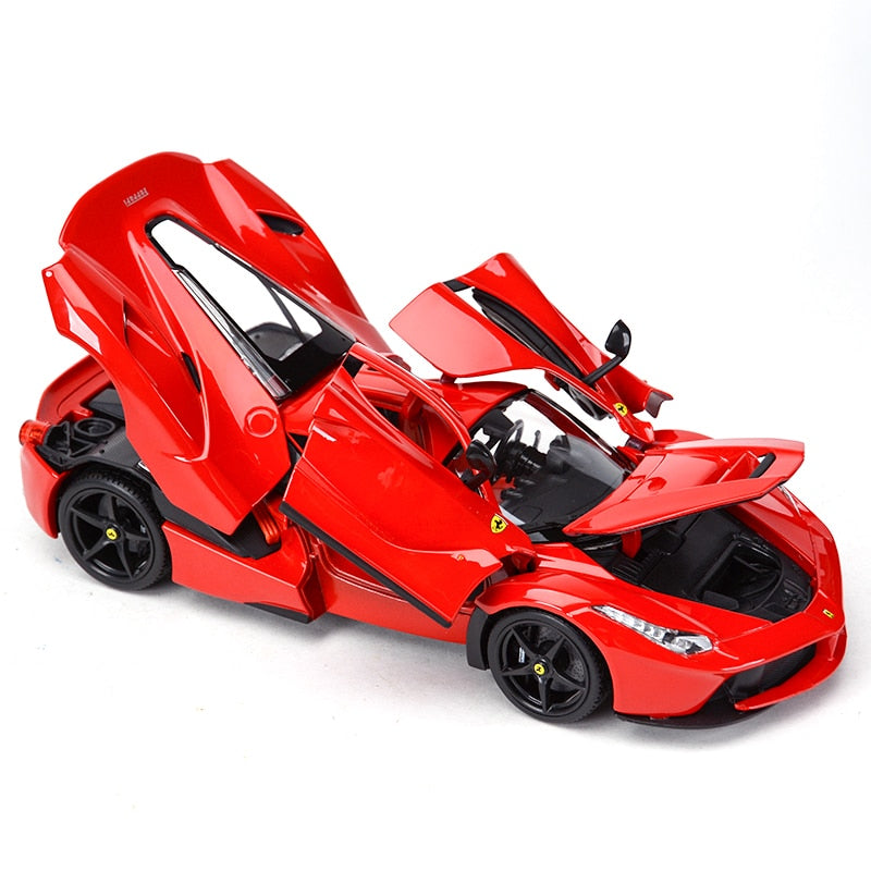 Bburago 1:18 Laferrari Sports Car Static Simulation Die Cast Vehicles Collectible Model Car Toys