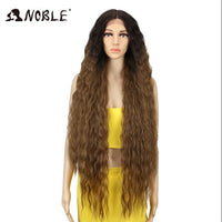 Noble Synthetic Lace Front Wig 42 Inch Long Curly Wigs For Women Lace Front Wig Blonde Full Lace Wig Blonde Lace Wig Cosplay