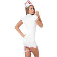 1set Women Sexy Lingerie Nurse Cosplay Uniform Costume Outfit Halloween Fancy Dress