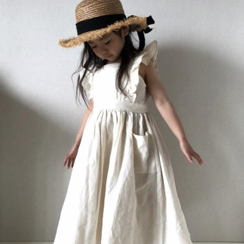 New Brand Baby Girls Dresses Korean Japan Style Summer Kids Girls Dress