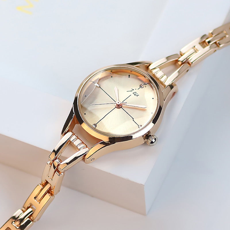 New brand JW Women&#39;s Bracelet watches Luxury Crystal Dress watches Clock Ladies&#39;fashion Casual Quartz Wrist watches reloj mujer