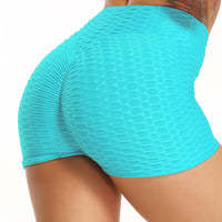 Printed Shorts Women Sexy Push Up Fitness Short Legging High Waist Gym Trunks Running Tights Sportswear