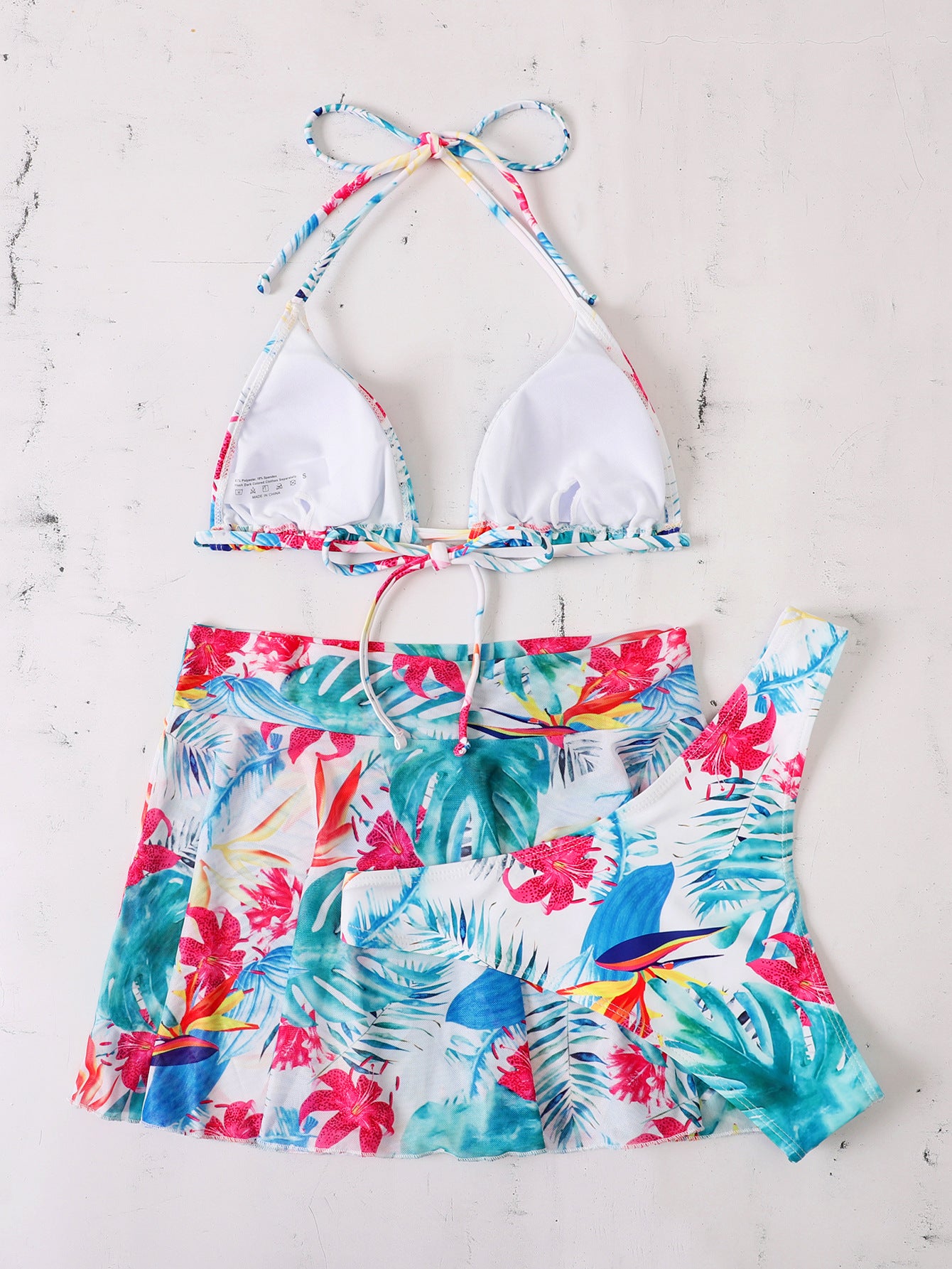 Sexy Summer Bikini Triangle Swimsuits Women Backless Halter 3 Piece Sw Mega Mart Center Sexy Summer Bikini Triangle Swimsuits Women Backless Halter 3 Piece Sw Mega Mart Center