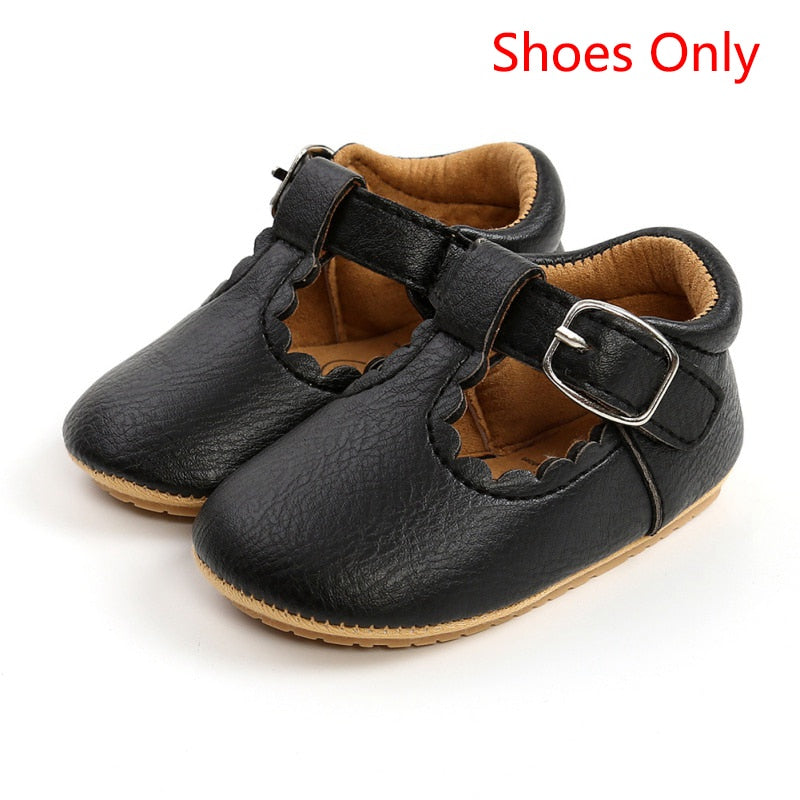 Lovely Baby Boy 1 Year Leather Shoes Baby Leopard PU Leather Non-slip Soft Sole Toddler First Walking Shoes 0-18M