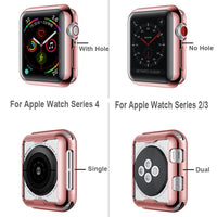 Slim TPU Watch Cover Case for Apple Watch Series 6 Se Case 40mm 44mm Case Protector Shell Cover for IWatch 5 4 3 2 42mm 38mm