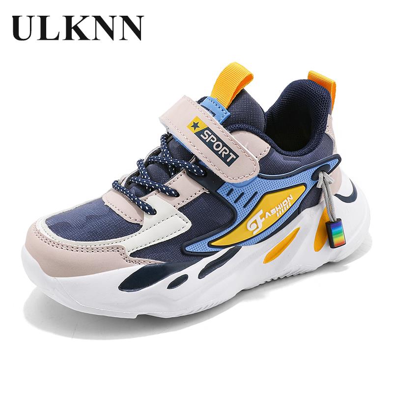 Children's Recreational Running Shoes Boy Platform Sneakers 2023 New Pupil Antiskid Light Soft Bottom Shoes For Kid's Infatns