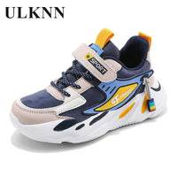 Children's Recreational Running Shoes Boy Platform Sneakers 2023 New Pupil Antiskid Light Soft Bottom Shoes For Kid's Infatns