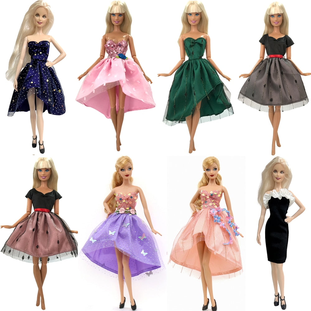 NK Official Mix Style 11.5" Doll Outfits Fashion Dress For Barbie Clothes Party Skirt  For 1/6 BJD Doll Accessories Kids Toy  JJ