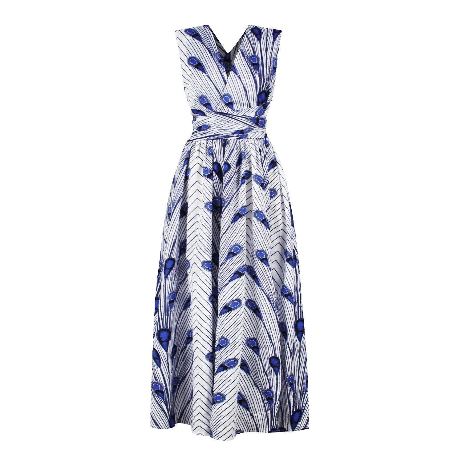 Sexy African Dresses for Women Print Clothing Formal Dresses Party Wea –  Mega Mart Center