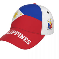 Unisex Philippines Flag Philippinese Adult Baseball Cap Men or Women