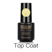 ROSALIND Gel Nail Polish Lamp All For Nails Art Manicure With Matt Base Top Coat Semi Permanant Gellak Nail Gel Polish Varnishes