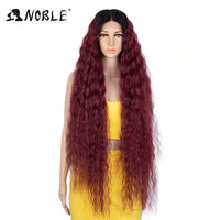 Noble Synthetic Lace Front Wig 42 Inch Long Curly Wigs For Women Lace Front Wig Blonde Full Lace Wig Blonde Lace Wig Cosplay