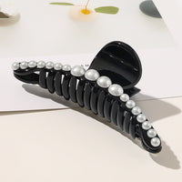 AWATYR 2021 New Hyperbole Big Pearls Acrylic Hair Claw Clips Big Size