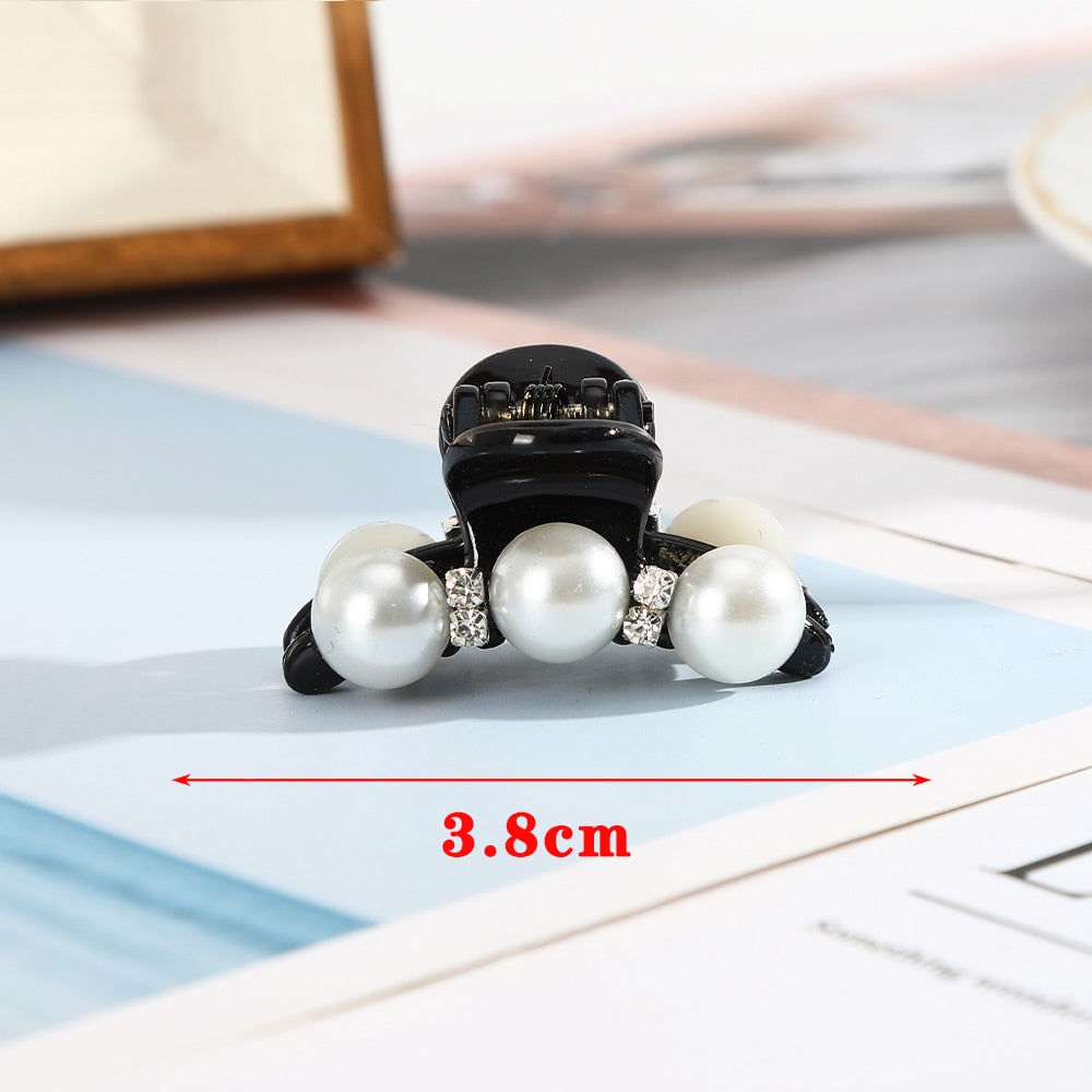 AWATYR 2021 New Hyperbole Big Pearls Acrylic Hair Claw Clips Big Size