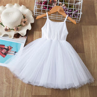 Baby Girl Summer Princess Dress Mesh Chiffon Cake Layers Tutu Outfit  Birthday Party  Dresses