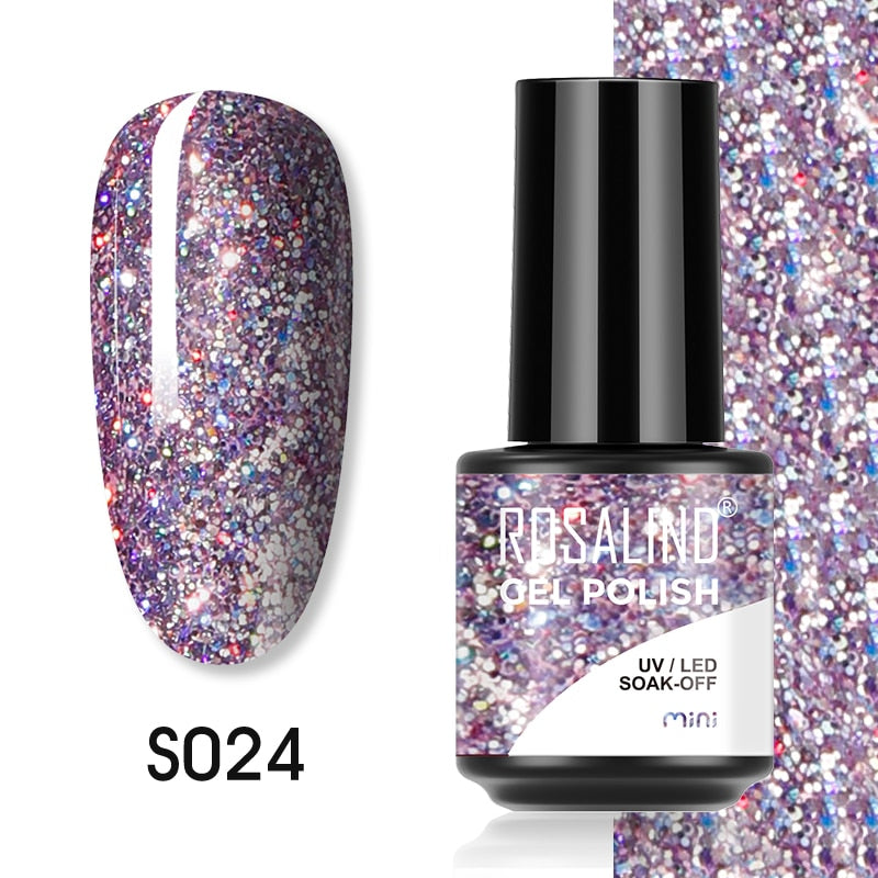 ROSALIND Gel Nail Polish Lamp All For Nails Art Manicure With Matt Base Top Coat Semi Permanant Gellak Nail Gel Polish Varnishes