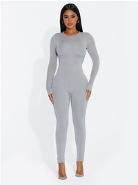 Habbris Sexy Jumpsuit Women 2022 Long Sleeve Turtleneck Rompers