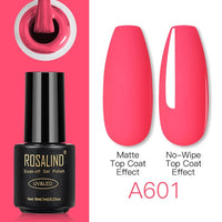 ROSALIND Gel Nail Polish Lamp All For Nails Art Manicure With Matt Base Top Coat Semi Permanant Gellak Nail Gel Polish Varnishes