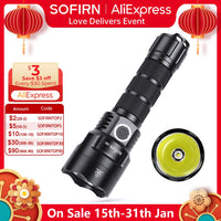 Sofirn C8G Powerful 21700  LED Flashlight SST40 2000lm 18650 Torch with ATR 2 Groups Ramping Indicator