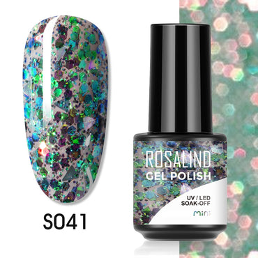 ROSALIND Gel Nail Polish Lamp All For Nails Art Manicure With Matt Base Top Coat Semi Permanant Gellak Nail Gel Polish Varnishes