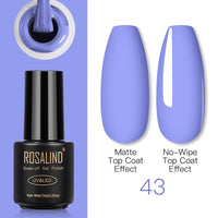 ROSALIND Gel Nail Polish Lamp All For Nails Art Manicure With Matt Base Top Coat Semi Permanant Gellak Nail Gel Polish Varnishes