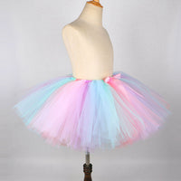 Baby Girls Unicorn Tutu Skirt Outfit for Kids Birthday Party Tulle Skirts Sets
