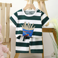 Disney Summer Cotton Baby Sets short sleeve Boy T-shirt + Shorts Sets Toddler Clothing Baby Boy Clothes