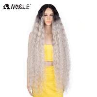 Noble Synthetic Lace Front Wig 42 Inch Long Curly Wigs For Women Lace Front Wig Blonde Full Lace Wig Blonde Lace Wig Cosplay