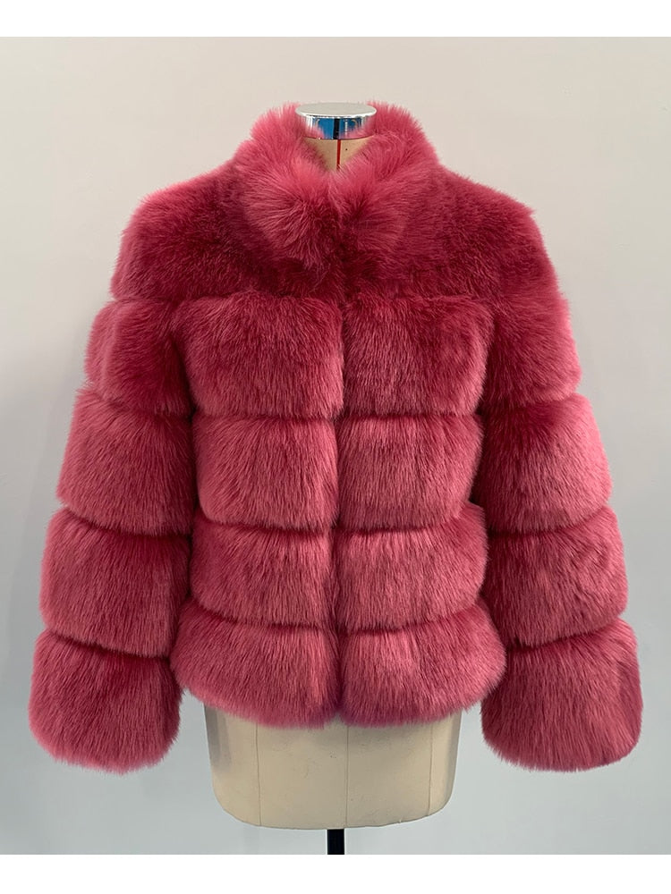 SEXY ZADORIN Fashion Thick Warm Winter Coat