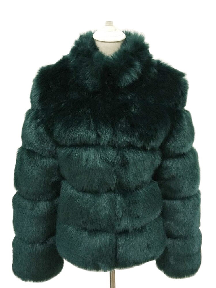 SEXY ZADORIN Fashion Thick Warm Winter Coat