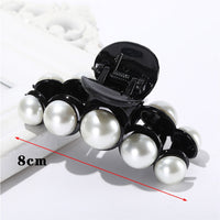 AWATYR 2021 New Hyperbole Big Pearls Acrylic Hair Claw Clips Big Size