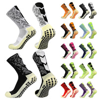 New 2022 Men Women Camouflage Arrow Soccer Socks Breathable Sports Silicone Anti Slip Grip Football Socks