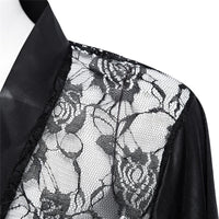 New Hot Sexy Women Lingerie Plus Size Satin Lace Kimono Intimate Sleepwear Robe Sexy Night Gown Women Underwear Pijama Mujer