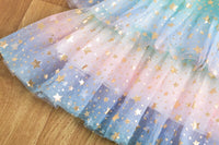 Baby Girl Summer Princess Dress Mesh Chiffon Cake Layers Tutu Outfit  Birthday Party  Dresses