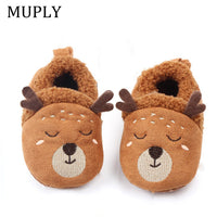 Baby Shoes Adorable Infant Slippers Toddler Baby Boy Girl Knit Crib Shoes