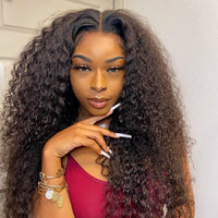 Curly Human Hair Wig 30 34 Inch Hd Transparent Loose Deep Wave Frontal Wig Water Wave Lace Front Wig Human Hair Wigs For Women