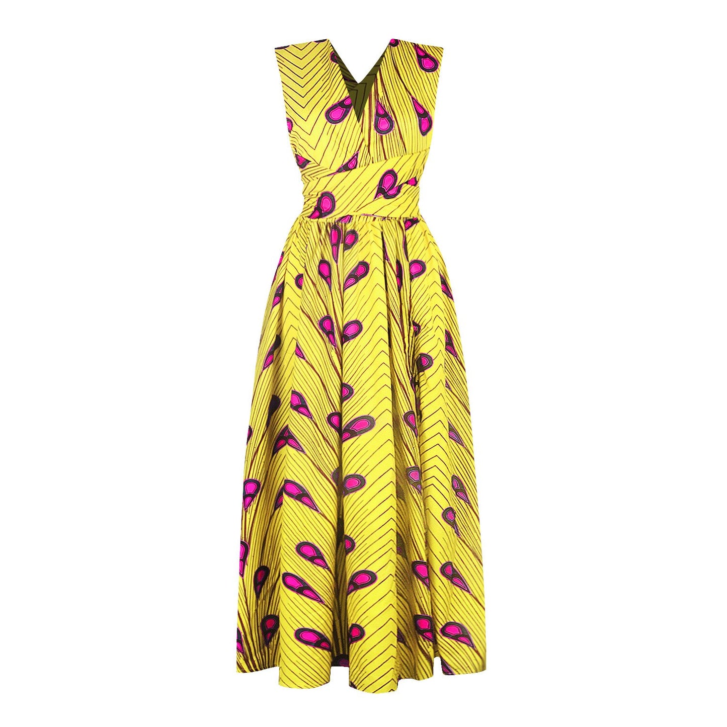 Sexy African Dresses for Women Print Clothing Formal Dresses Party Wear Sexy Ladies Clothes