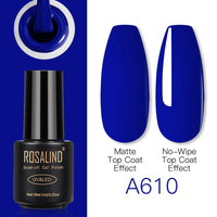 ROSALIND Gel Nail Polish Lamp All For Nails Art Manicure With Matt Base Top Coat Semi Permanant Gellak Nail Gel Polish Varnishes