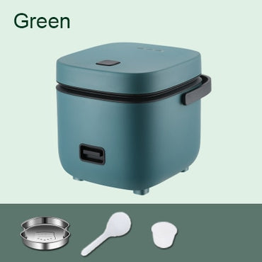 Mini Rice Cooker Multi-function Single Electric Rice Cooker Non-Stick Household Small Cooking Machine Make Porridge Soup 1.2L EU