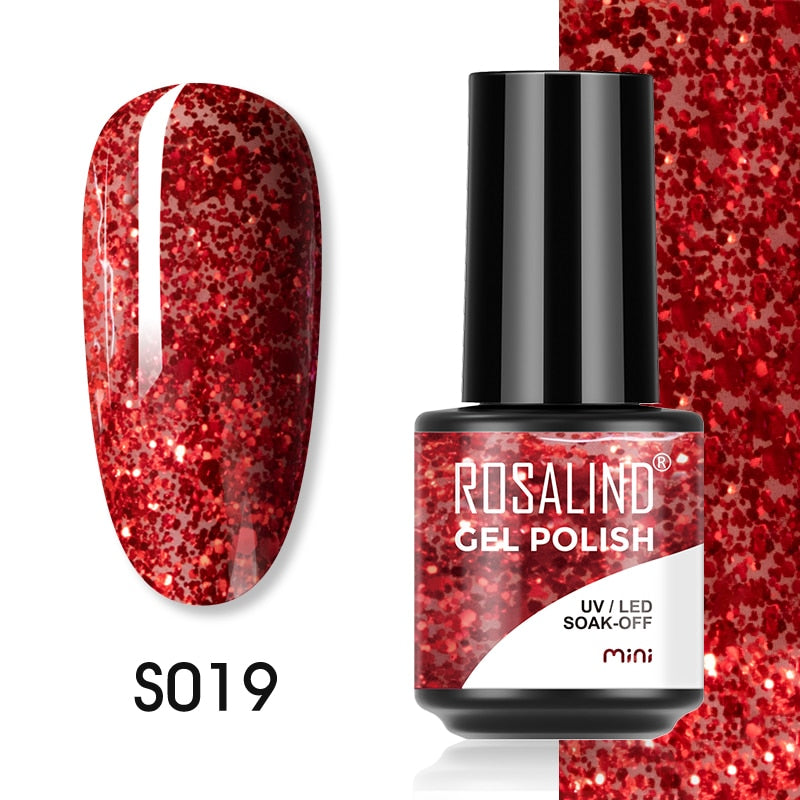 ROSALIND Gel Nail Polish Lamp All For Nails Art Manicure With Matt Base Top Coat Semi Permanant Gellak Nail Gel Polish Varnishes