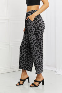 BOMBOM Stay Cozy Pattern Wide Leg Pants