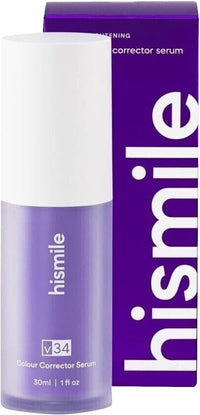 Hismile Colour Corrector, Tooth Stain Removal, Teeth Whitening Booster, Purple Toothpaste, Colour Correcting,