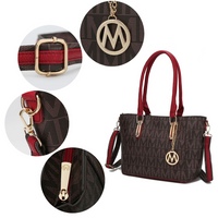 MKF Collection Casey M Signature 2-Piece Set Tote & Crossbody Handbags by Mia K.